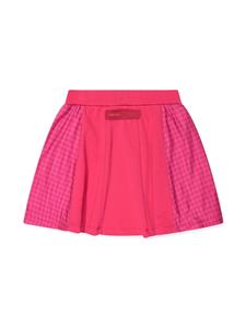 emporioarmanikids Emporio Armani Kids Mini-rok met pied-de-poule print - Roze