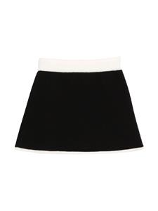 dolce&gabbanakids Dolce & Gabbana Kids Rok met logoprint - Zwart