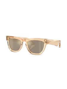 Burberry Eyewear Zonnebril met vierkant montuur - Bruin