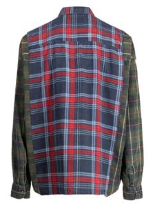 Needles patchwork flannel cotton shirt - Veelkleurig