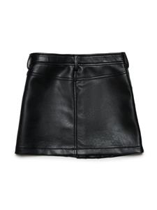 dieselkids Diesel Kids Gambra rok met logoplakkaat - Zwart