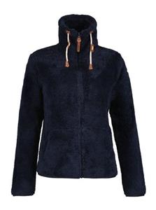 Icepeak Strickfleecejacke Colony Teddy Fleecejacke Damen Langhaarfleecejacke