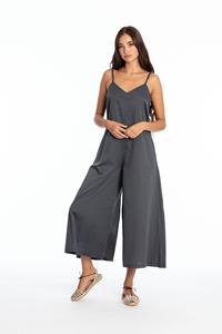 RAVENS VIEW IBIZA Damen vegan Jumpsuit Chiara Lava Blau