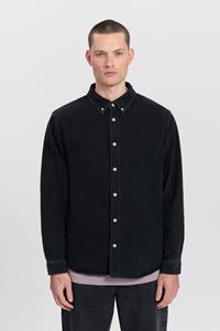 Kuyichi Herren vegan Denim Shirt Sawyer Schwarz
