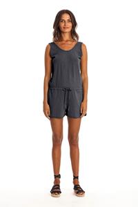 RAVENS VIEW IBIZA Damen vegan Playsuit Nina Lava Blau