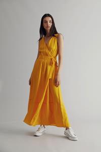 KOMODO Damen vegan Kleid Mika Amber Gelb