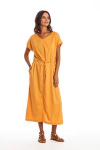 RAVENS VIEW IBIZA Damen vegan Kleid Tessa Waldgrün