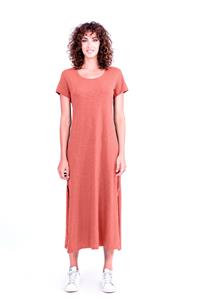 RAVENS VIEW IBIZA Damen vegan Kleid Uma Clay Rot