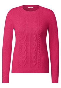 Cecil Strickpullover Cosy Zopfmuster Pullover mit Zopfmuster