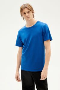 Thinking mu Herren vegan T-Shirt Hanf Dickes Blau