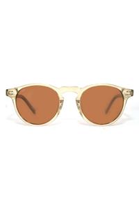 Joplins Sunglasses Damen vegan Lisboa Bio Acetat Sonnenbrille Champagner