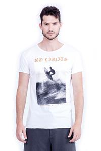 RAVENS VIEW IBIZA Herren vegan T-Shirt No Limits Weiß