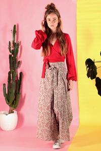 ManduTrap Damen vegan Wickelhosen Pamina Rot