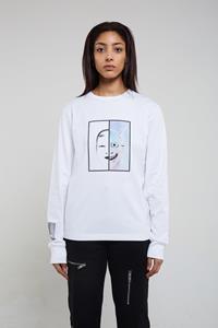 KABOOSH Damen vegan Unisex T-Shirt Welche Maske℃ Weiß