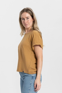 Kuyichi Damen vegan T-Shirt Bella Inca Dust