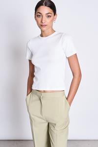 JAN N JUNE JAN 'N JUNE Damen vegan T-Shirt Nile Weiß