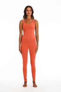 RAVENS VIEW IBIZA Damen vegan Top Goa Terracotta Orange