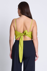 JAN N JUNE JAN 'N JUNE Damen vegan Bow Top Arlon Sprout Grün