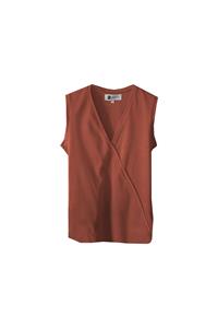 M.R BRAVO Damen vegan Ärmelloses Oberteil Sun Red