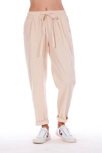 RAVENS VIEW IBIZA Damen vegan Hose Santorini Sand Beige