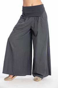 RAVENS VIEW IBIZA Damen vegan Hose Easy Skirt Lava Blue