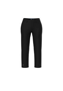 LAURIE Damen vegan Hose Rose Regular Crop Schwarz