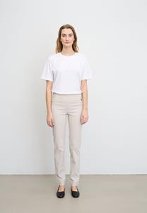 LAURIE Damen vegan Hose Betty Regular Ml Grau Sand