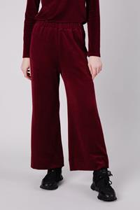 Brava Fabrics Damen vegan Weit Geschnittene Cordhose Pflaume