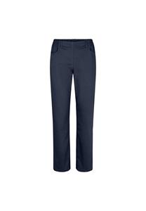 LAURIE Damen vegan Hose Violet Relaxed Medium Length Navy