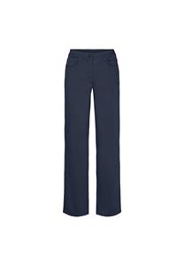 LAURIE Damen vegan Hose Amelia Straight Medium Length Navy