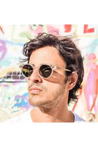 Joplins Sunglasses Herren vegan Sonnenbrille Ganges Weiß