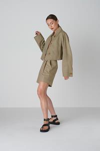 Floria Collective Damen vegan Jacke June Sagegreen