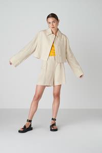 Floria Collective Damen vegan Jacke Juni Beige