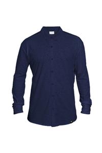 The Driftwood Tales Herren vegan Hemd Marine