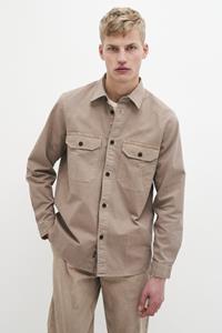 Kuyichi Herren vegan Andrew Overshirt Schwarzer Tee