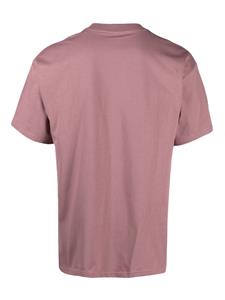 Carhartt Pagan T-shirt van biologisch katoen - Roze