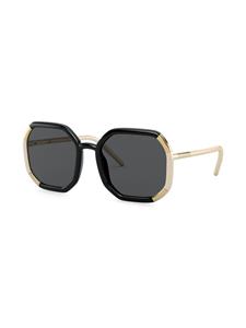 Prada Eyewear Zonnebril met oversized montuur - Zwart