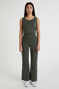 Infinitdenim Damen vegan Rundstrickhose Grün