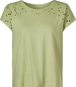Your Look... for less! Dames Shirt met ronde hals lindegroen Größe