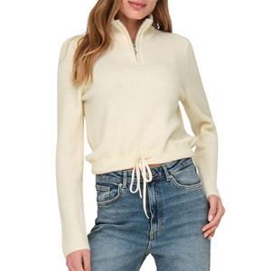 Only Female Truien Onlfia Ls Zip Highneck Knt Noos