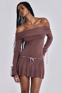 Jaded London Serena Knitted Mini Dress
