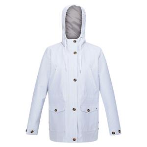 Regatta Dames nahla stripe waterdichte jas