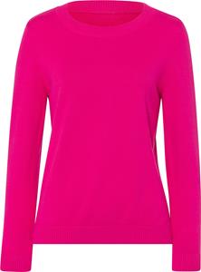 Your Look... for less! Dames Pullover met lange mouwen fuchsia Größe