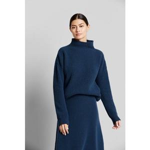 Bugatti Trui met ronde hals met turtleneck