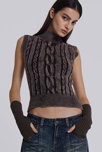 Jaded London Nixa Sleeveless Knit Top