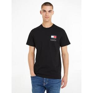 Tommy Jeans Plus T-Shirt "TJM SLIM ESSENTIAL FLAG TEE EXT", mit Tommy Jeans Logo-Schriftzug, Große Größen
