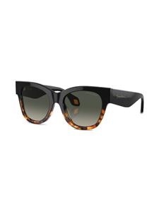 Giorgio Armani Zonnebril met cat-eye montuur - Zwart