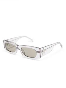 Linda Farrow x The Attico Mini Marfa rectangle-frame sunglasses - Paars