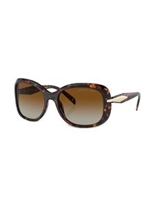 Prada Eyewear Zonnebril met schildpadschild design - Bruin