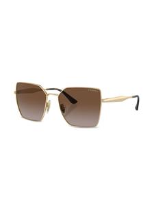 Vogue Vo4284s zonnebril met vierkant montuur - Goud